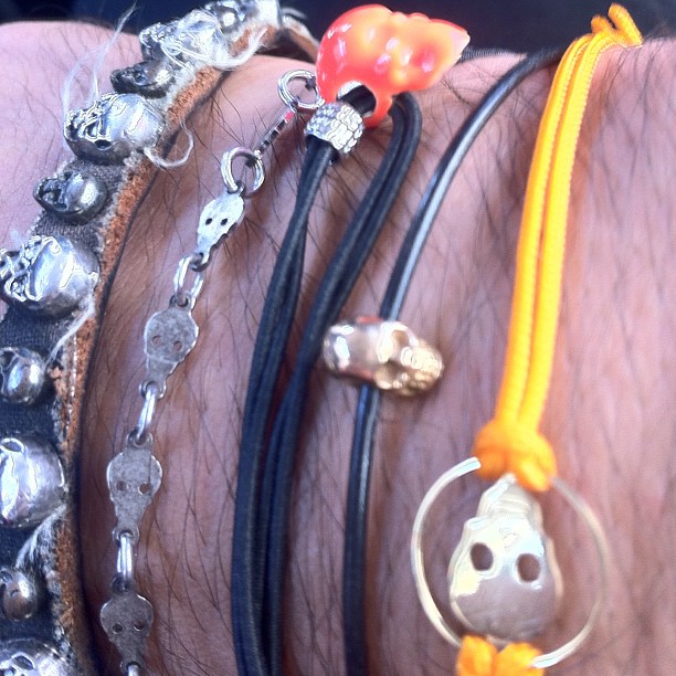 My skulls by @SoloPreziosi @GiolinaeAngelo @KoruVintage