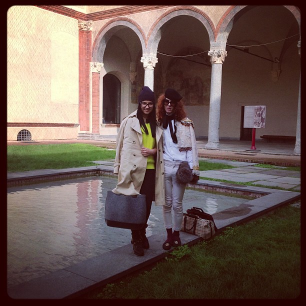 My Outfit Today with my Friend Marianna