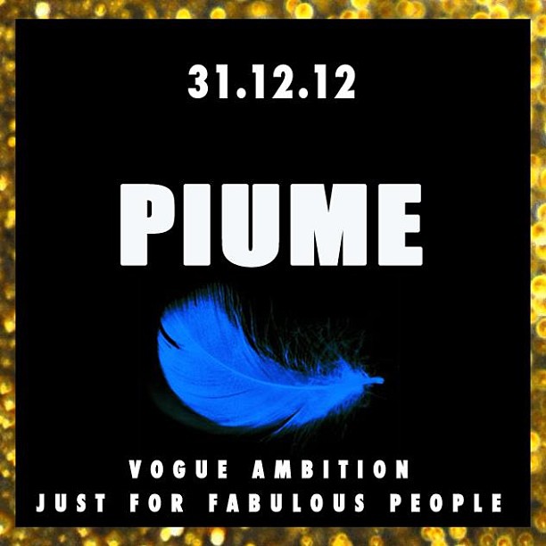 Vogue Ambition - CAPODANNO - 31.12.12 - Non mancate all'ultima sera dell'anno più TOP dei TOP!!!