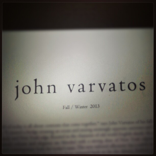 John Varvatos fashion show