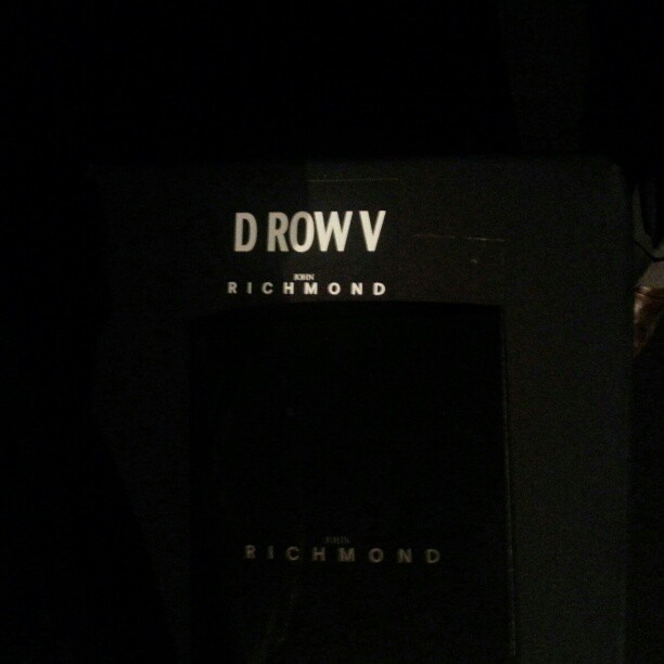 Waiting for John Richmond Fashion Show