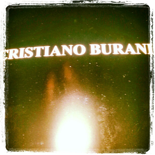 Fashion Show Cristiano Burani