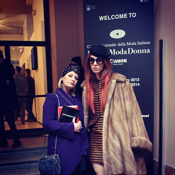 My Outfit - Fashion Show - RoccoBarocco con Antonella Oui C'est Moi - Milano Fashion Week
