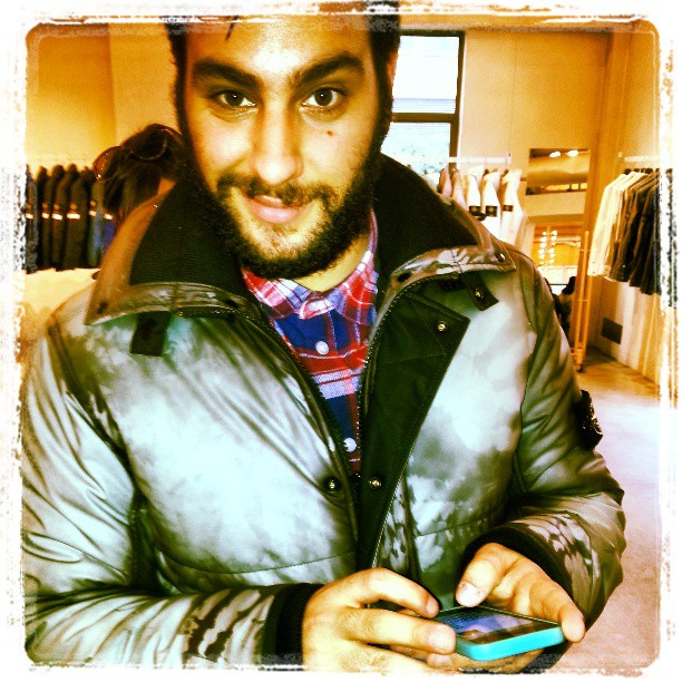 Ice jacket by Stone Island termo sensibile... cambia coloreeeee tks to @stoneisland_ita