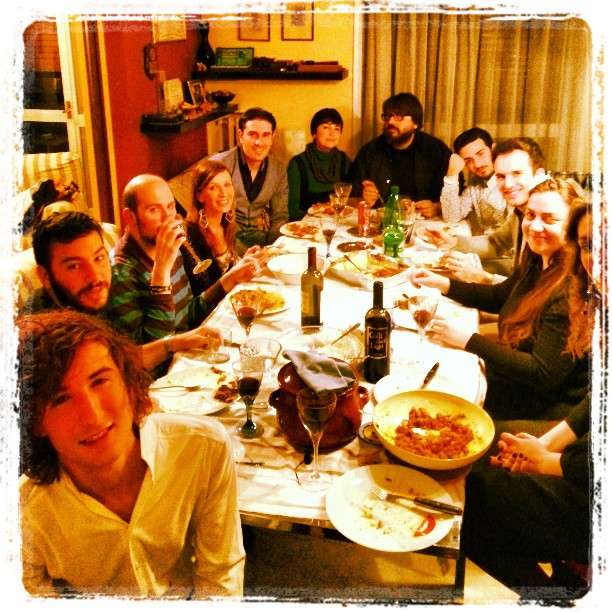 The Fashion dinner ... love all friends  @stefano_guerrini @jeoffreyromano @aseraph @biancagervasio @sarabicampanini @vesper_jean @myworldinabag_ @allaroundkaarl @serenafumar