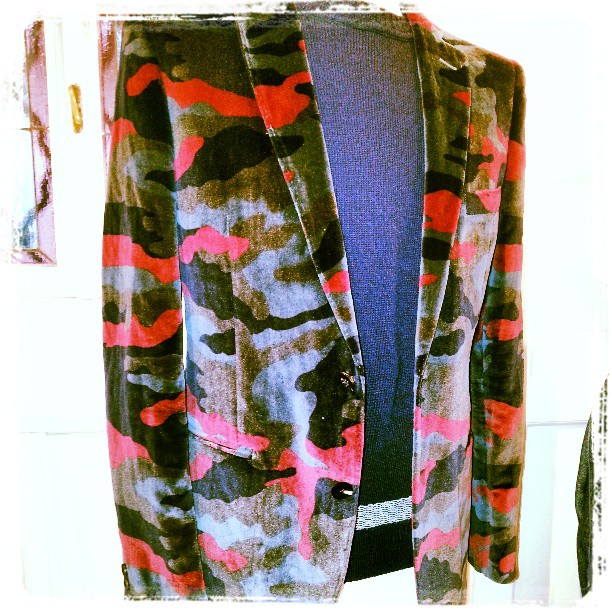 Tonello pressday how to be class with a camou jacket