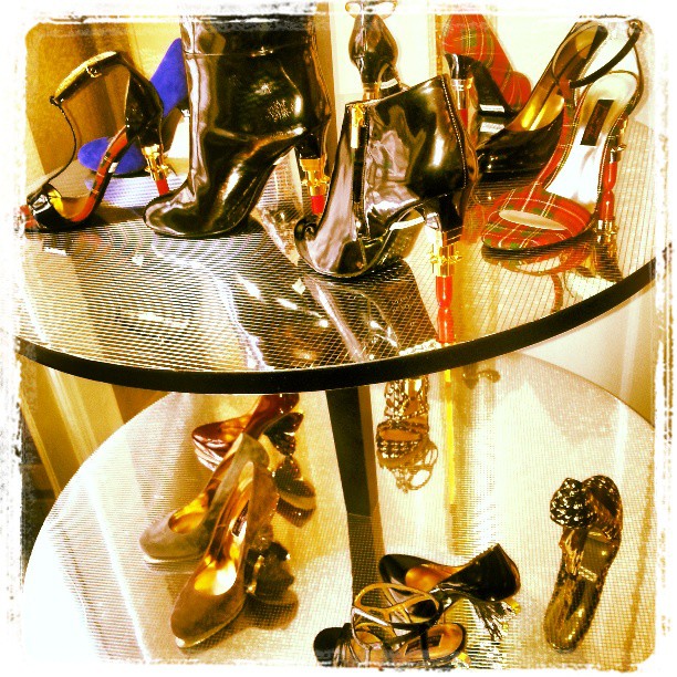 Lipstick and Flutteroy Shoes Butterfly by @alberto_guardiani