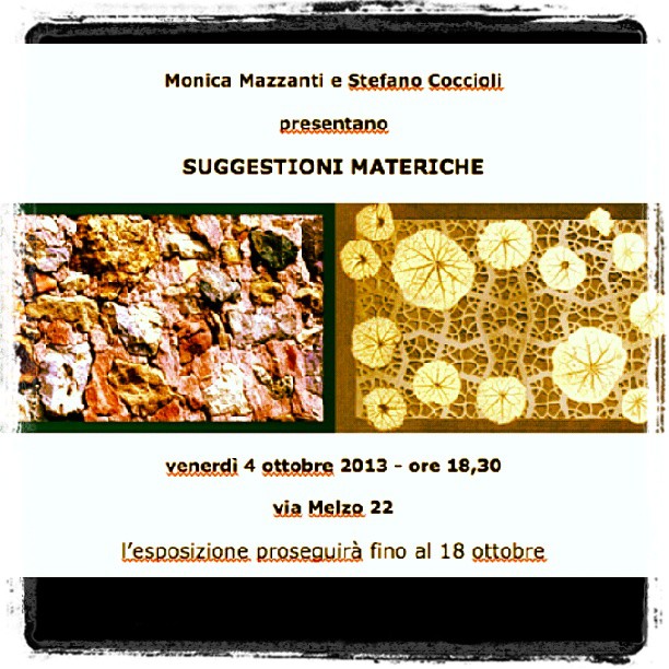 Vernissage Suggestioni Materiche