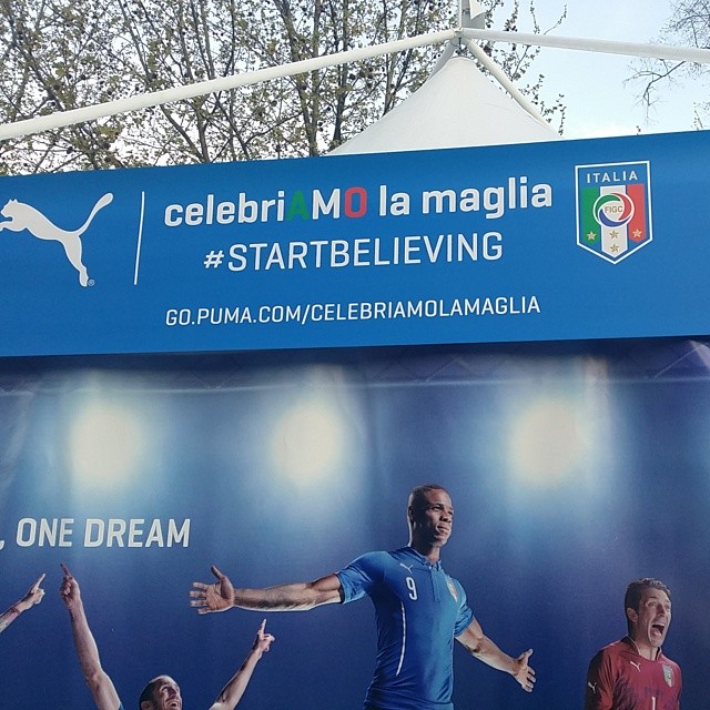 Start Beliving Puma celebriamo la nazionale @attilaco