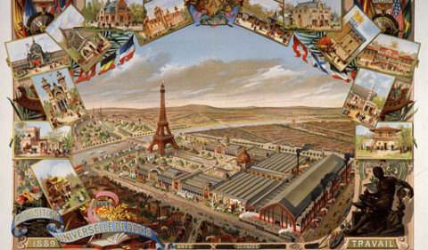 Desc: View of Exposition Universelle (Universal Exhibition), Paris, France, 1889, engraving ¥ Credit: [ The Art Archive / Muse Carnavalet Paris / Dagli Orti ] ¥ Ref: AA371361
